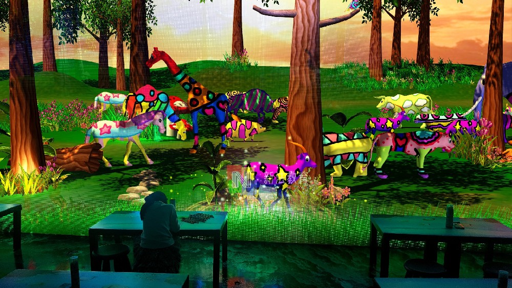 多媒体教学方式，幼小中学创意美术教学系统