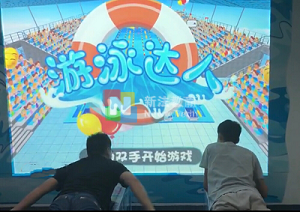 智能又好玩，小学体育原来还能这样玩？！互动游泳训练