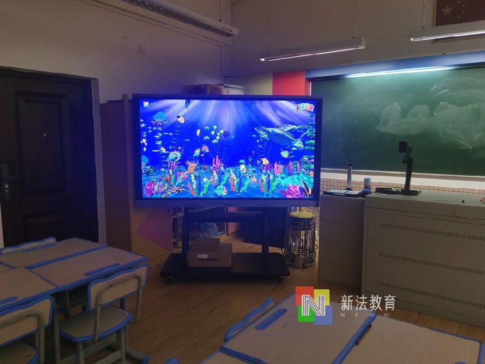 广州海富小学案例||校园儿童互动美术教育全新模式