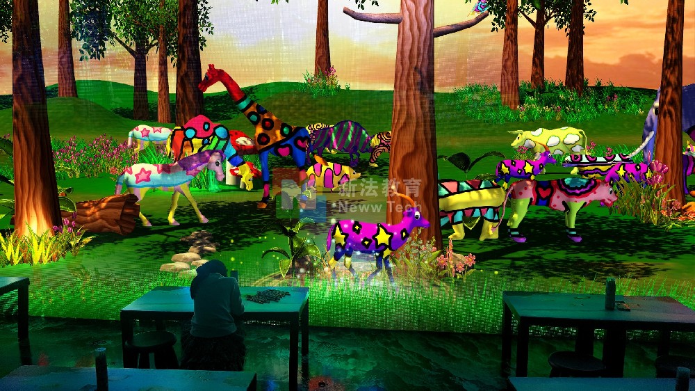 美育对于幼教小学的重要性，智慧美术新法教育互动美术教学系统