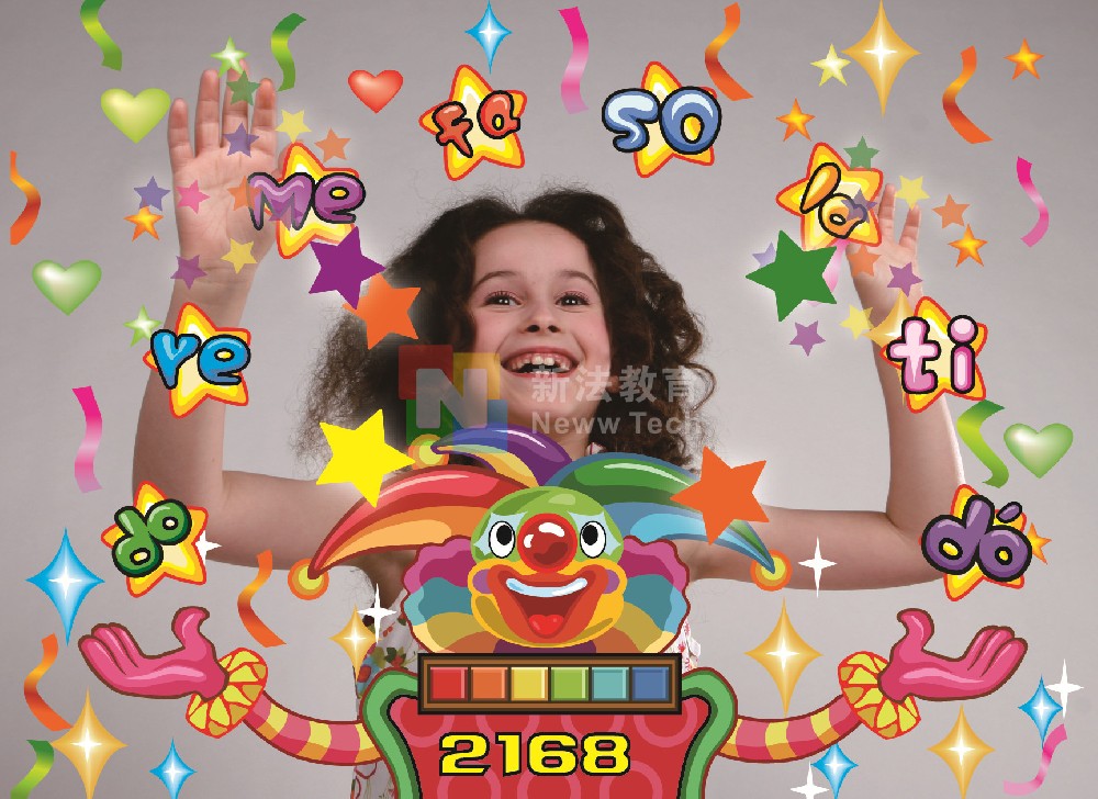 幼小学智能音乐教学，新法教育互动音乐美育未来教学模式！