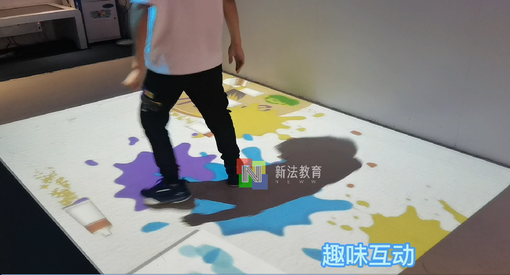 特教未来趋势？智慧特教新法教育地面情景互动教学！