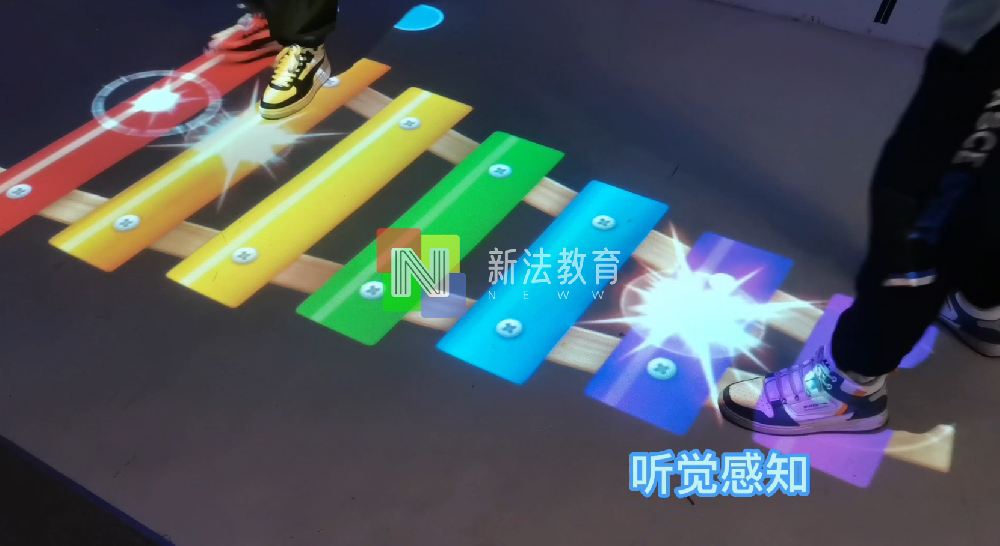 特殊儿童教学设备智能化-虚拟情景新法教育地面情景康复训练系统