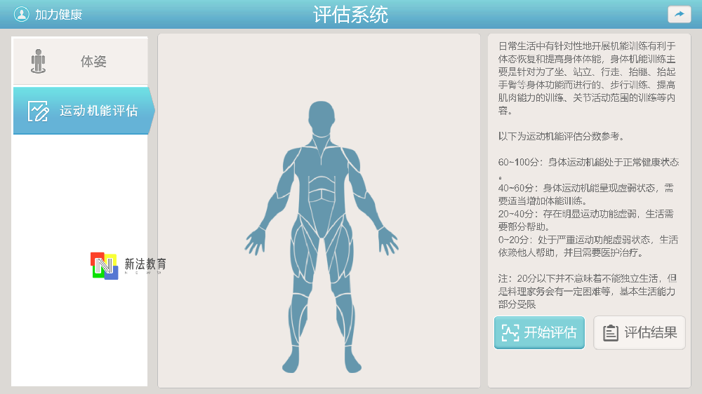 新法教育儿童体姿评估训练系统助力校园健康管理智能化！智慧校园方案