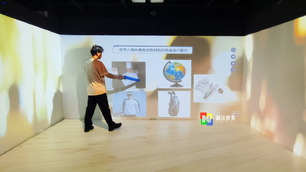 新法教育沉浸式 AR 智慧情景教室：开启儿童康教智能化情景多功能