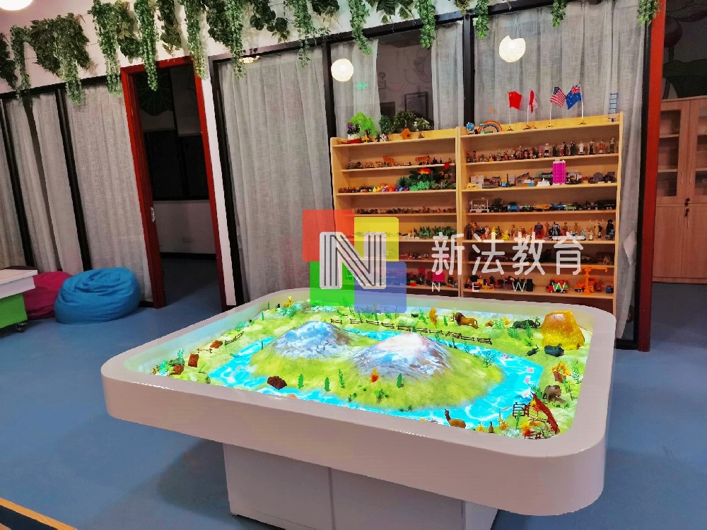 校园心理教育升级！新法教育AR互动心理沙盘拳击砸球宣泄系统助智慧心理教室