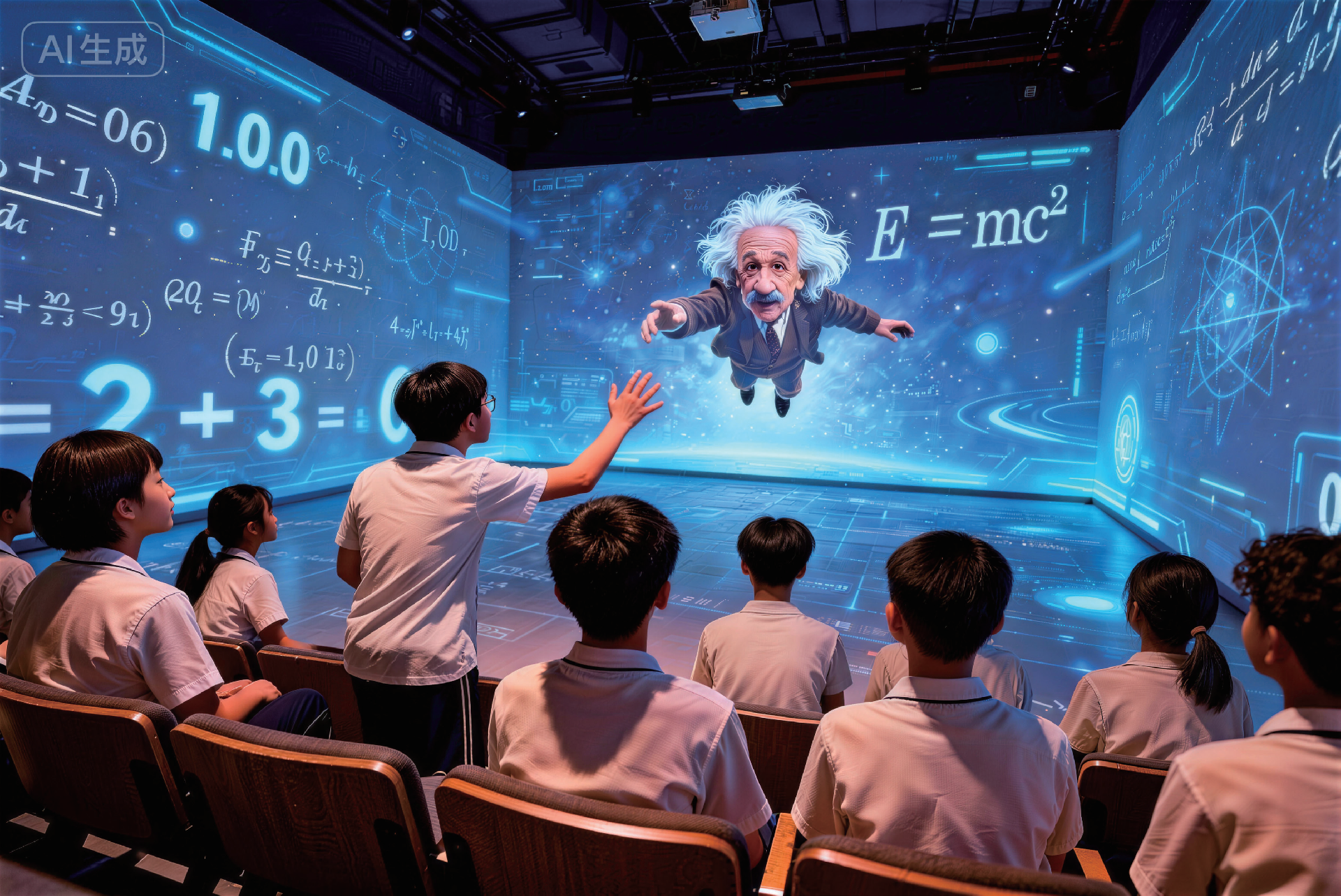AI 沉浸式全息教学空间