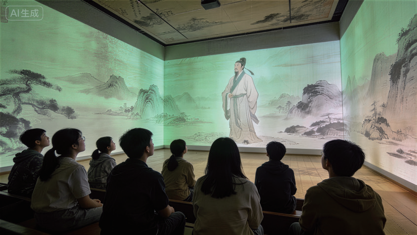 AI 沉浸式全息教学空间