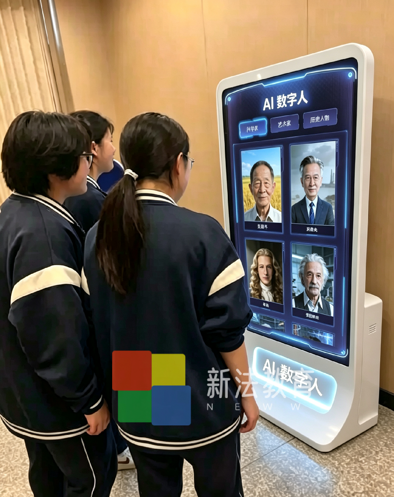 校园文化升级！新法教育AI数字导师盘活校园育人阵地
